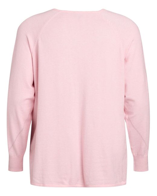 Zizzi Pink Pullover Caella