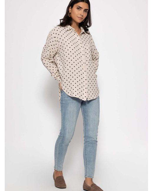 SassyClassy Natural Bluse