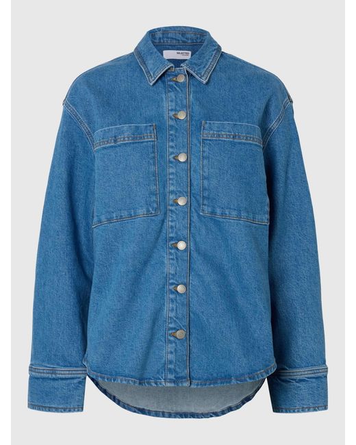 SELECTED Blue Bluse