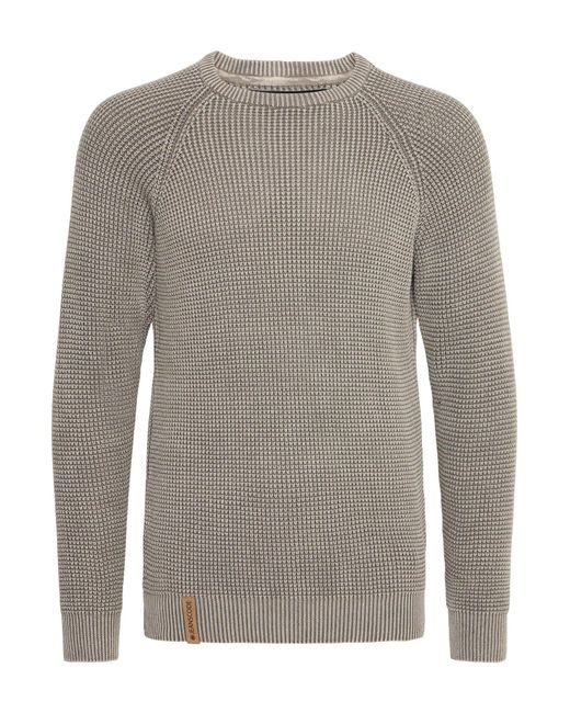 INDICODE Pullover Rockford in Gray für Herren