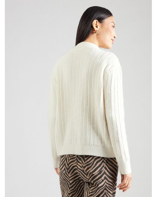 Morgan White Pullover Mesange