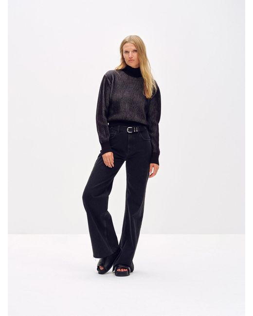 ABOUT YOU x Toni Garrn Black Pullover Alena