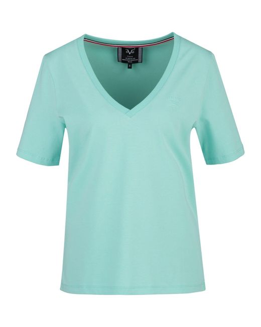19V69 Italia by Versace Green T-Shirt 'Baila'