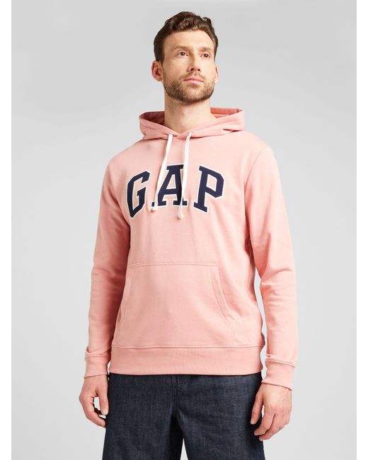 Gap Sweatshirt 'heritage' in Pink für Herren