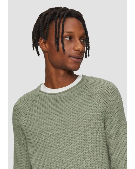 QS Pullover in Green für Herren