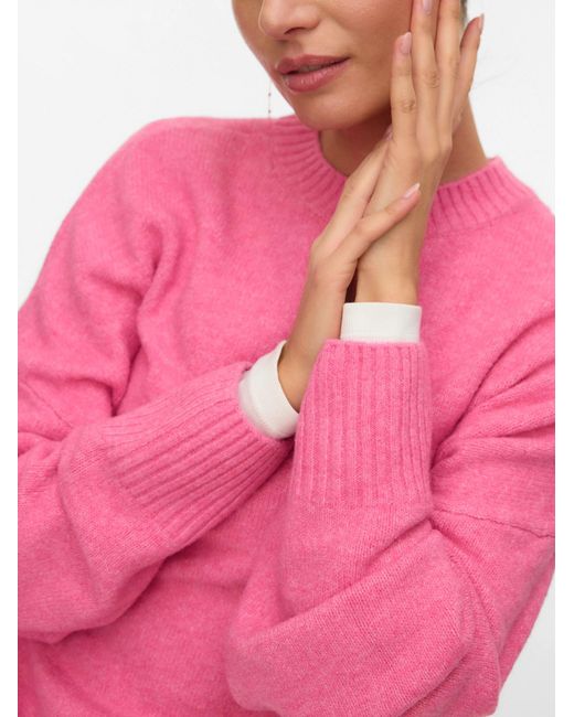 Vero Moda Pink Pullover Vmboom