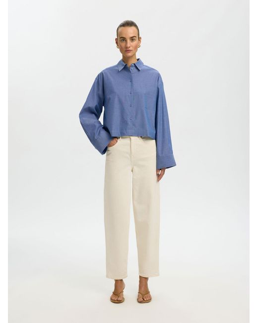 SELECTED Blue Bluse