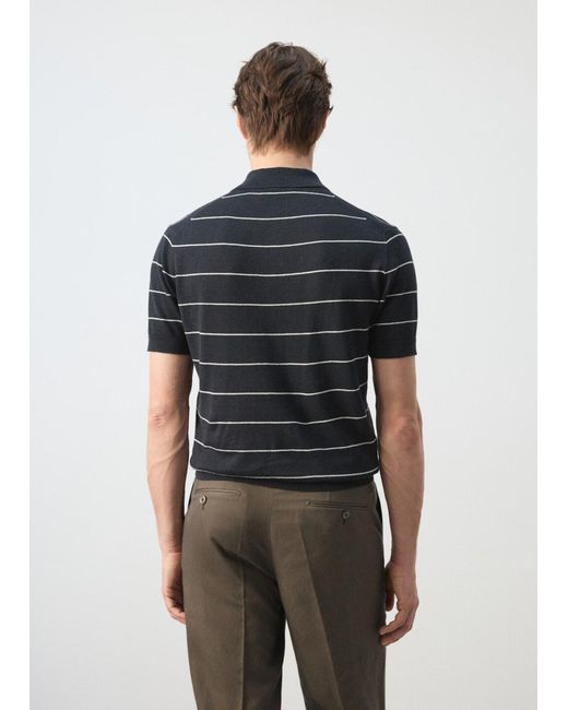 Mango Pullover Castors in Black für Herren