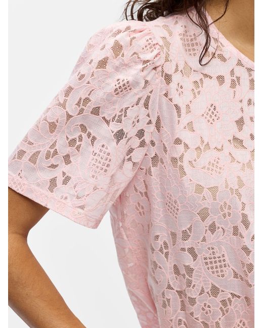 Object Pink Bluse Objbianca