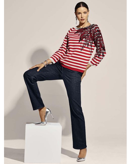 Madeleine Red Pullover