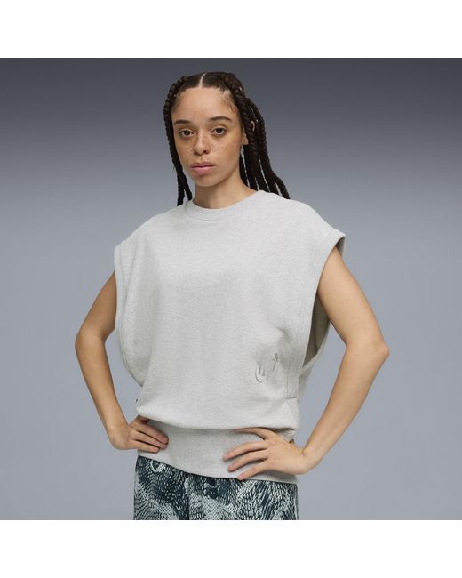 PUMA White Sportsweatshirt Hoops X Harry Potter