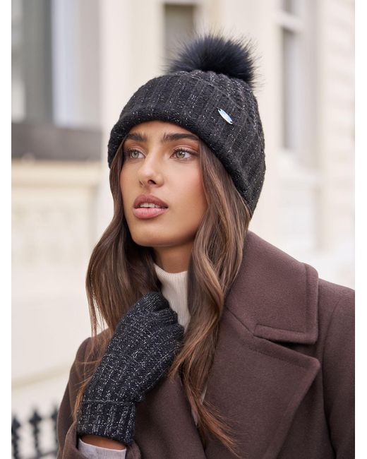 Lipsy Black Mütze
