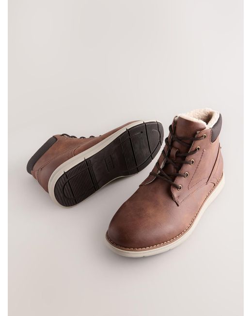 Next Schnürstiefel in Brown für Herren