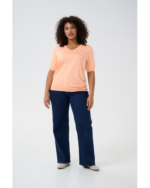 Kaffe Pink Pullover Lizzy