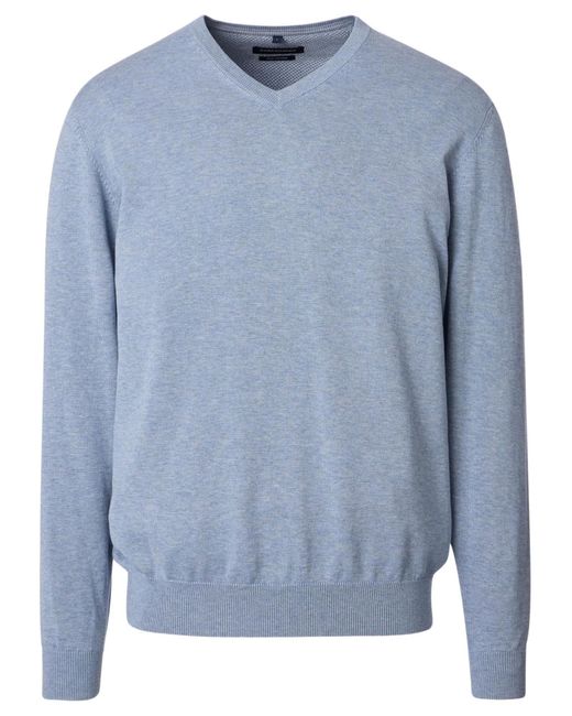 CASA MODA Pullover Basic in Blue für Herren