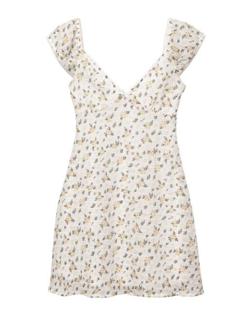 Pull&Bear White Kleid