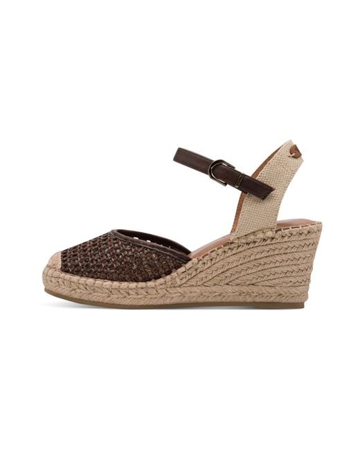 Tamaris Brown Espadrilles