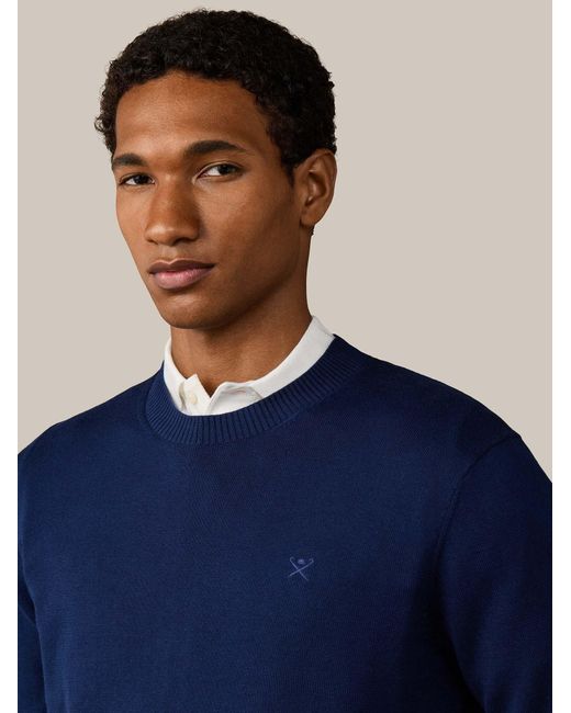 Hackett Pullover Ess in Blue für Herren