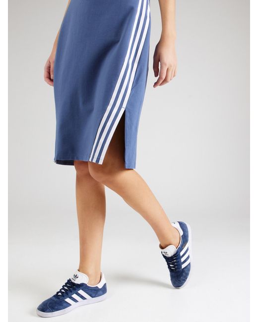 Adidas Blue Sportkleid 'future icons three stripes'