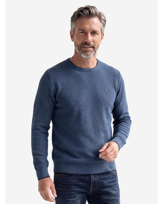 Lerros Pullover Basic in Blue für Herren