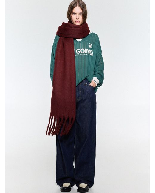 Pull&Bear Purple Schal