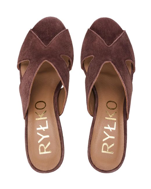 Ryłko Brown Ryko Pantolette