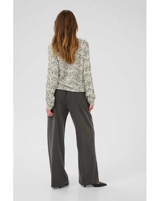 Kaffe Gray Bluse Kaditte