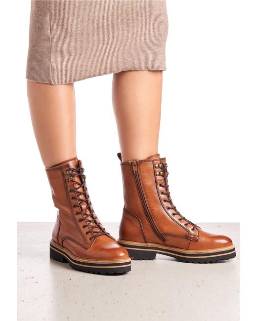 Lloyd Brown Schnürstiefelette