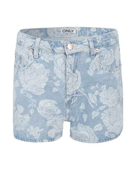 Only Petite Blue Shorts 'jagger'
