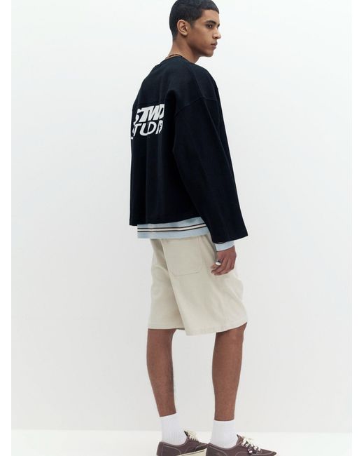 Pull&Bear Shorts in White für Herren