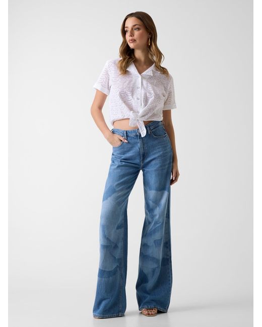 Guess White Bluse Sharon