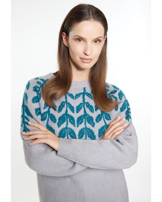 Usha Gray Pullover Lurea