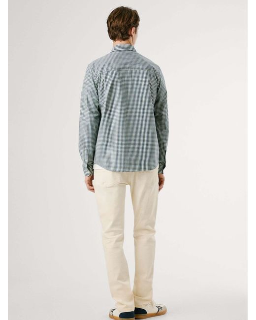 Pepe Jeans Hemd Colton in Blue für Herren