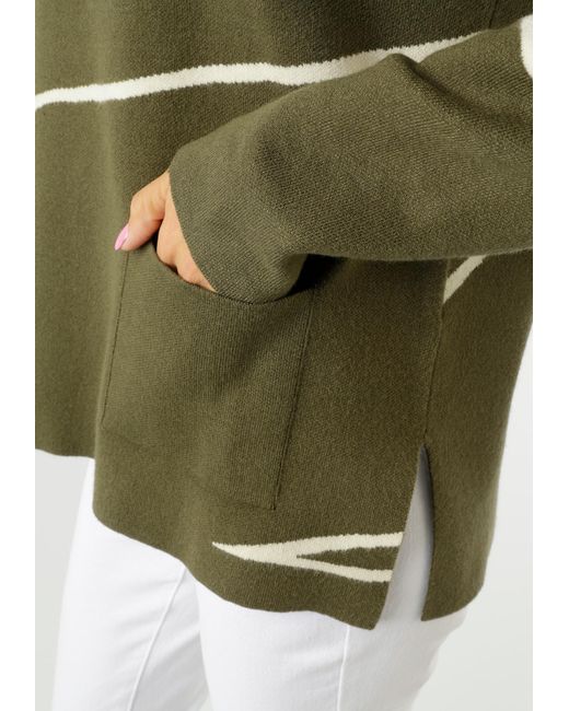 Aniston SELECTED Green Pullover