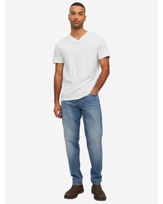 Jack & Jones Shirt Cotton Basic in White für Herren