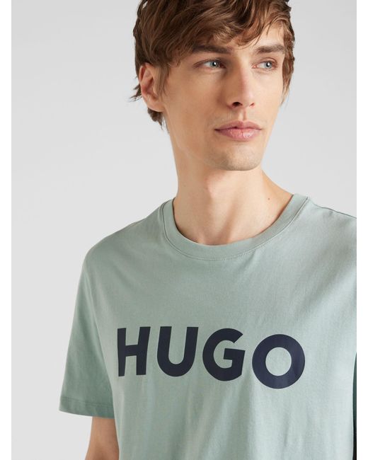 HUGO T-shirt 'dulivio' in Blue für Herren
