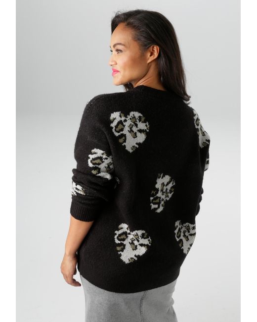 Aniston Black Pullover