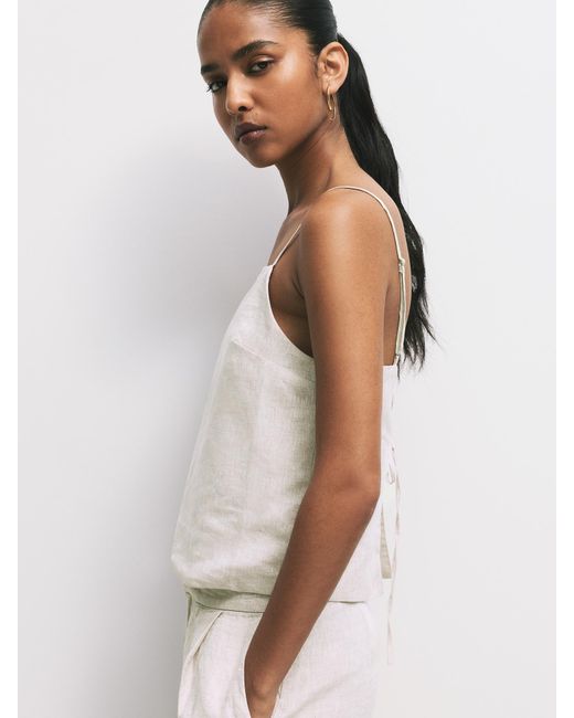 Pull&Bear White Top
