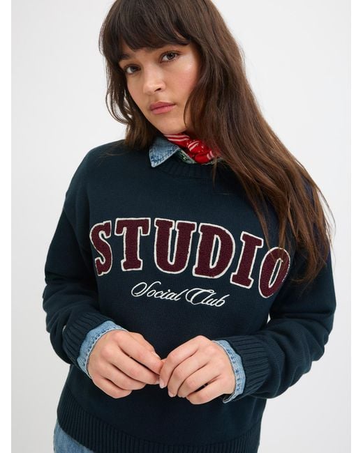 JJXX Blue Pullover Jxbrook