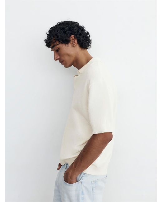 Pull&Bear Pullover in White für Herren