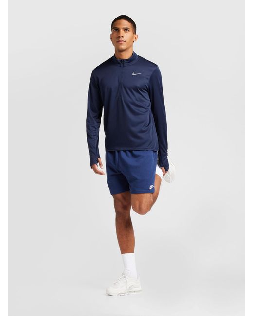 Nike Funktionsshirt 'pacer' in Blue für Herren