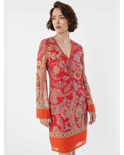 Ana Alcazar Red Kleid Zetana