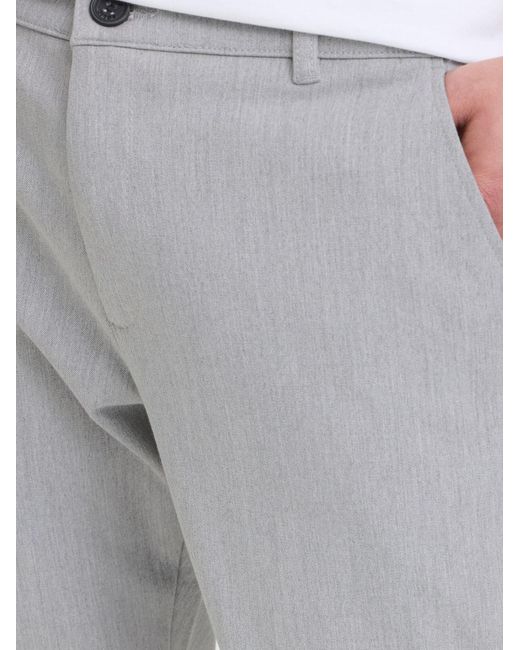 Solid Chinohose Frederic in Gray für Herren