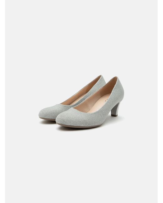 Gabor White Pumps