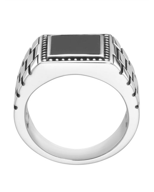 GIORGIO MARTELLO MILANO Ring in Metallic für Herren