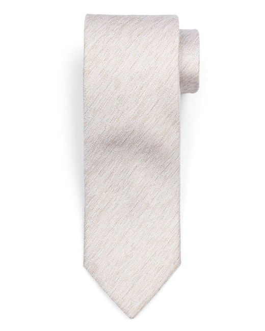 Suitable Krawatte in White für Herren