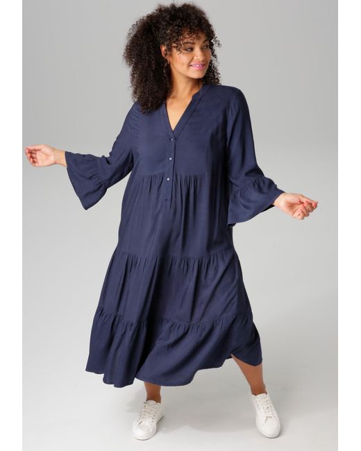 Aniston PLUS Blue Kleid