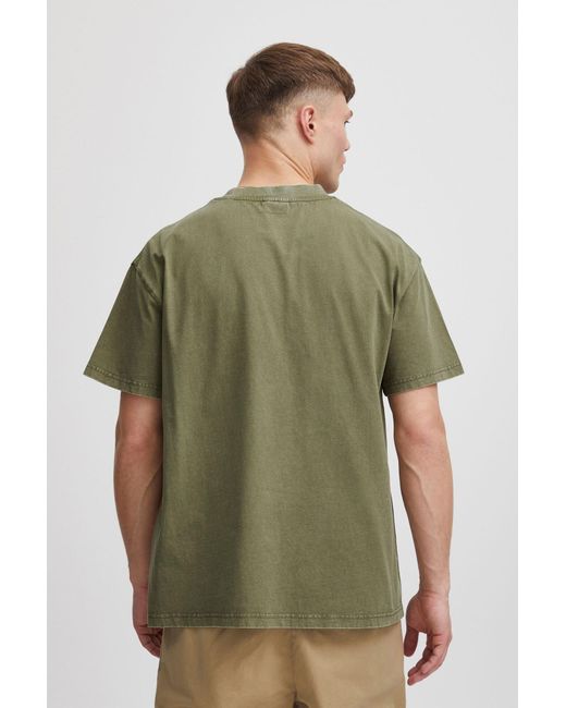 Solid T-Shirt Gerlak in Green für Herren