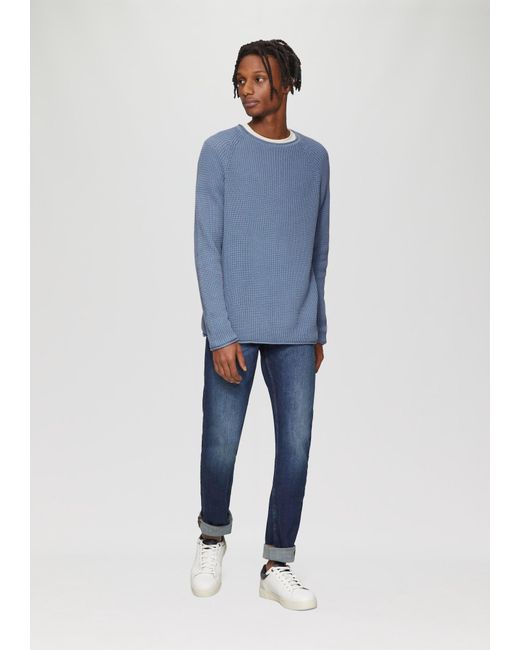 QS Pullover in Blue für Herren