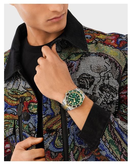 Philipp Plein Uhr in Green für Herren